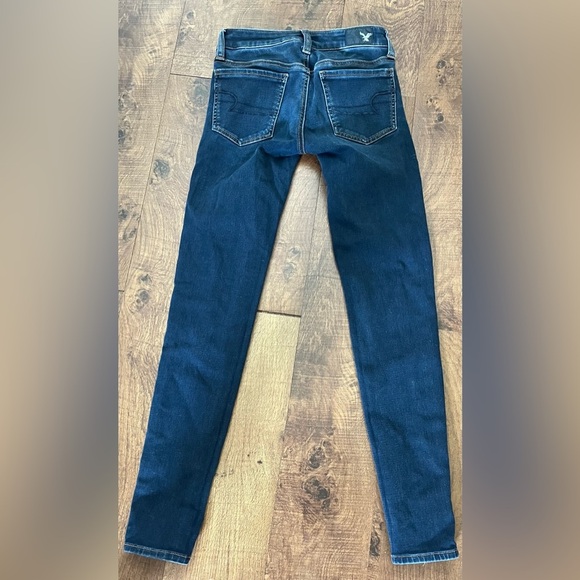 American Eagle outfitters 360° super stretch jeans jegging Sz 00 regular - Picture 5 of 8